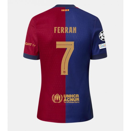 Barcelona Ferran Torres #7 Domaci Dres 2024-25 Kratak Rukav